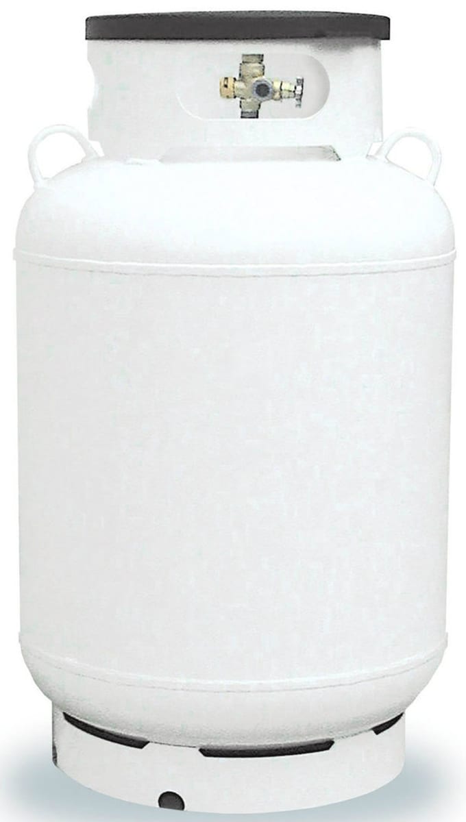 200 lbs (45.6 Gallon) Propane DOT Tank